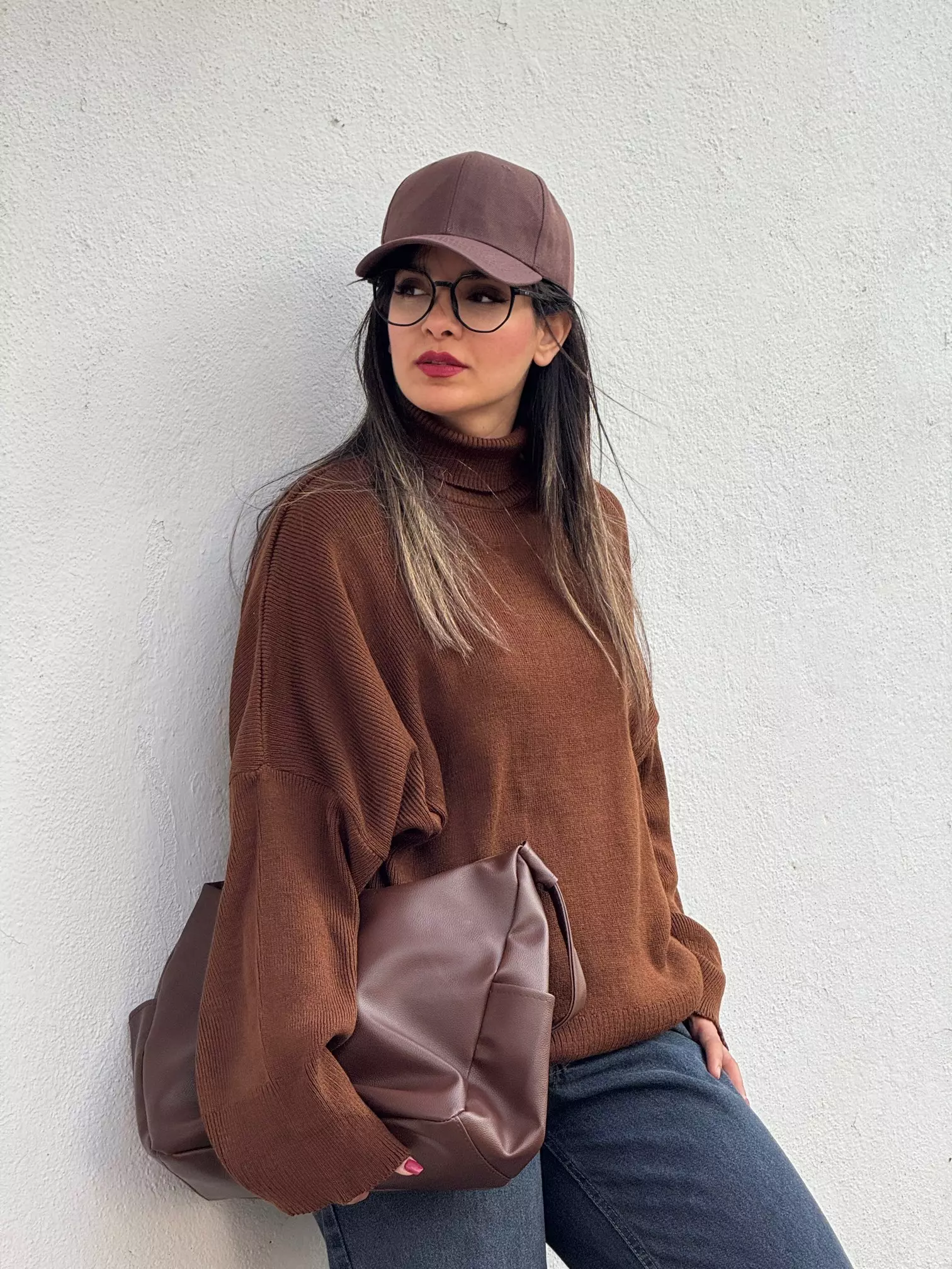 بافت یقه اسکی جورجینا